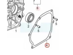 Joint de Carter pour Moteur Loncin / Rato (0001060053) - Joint Moteur Haute Qualité
