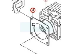 Joint D'embase Pour Tronçonneuse Maruyama 278403 - Pièce Moteur de Qualité Supérieure
