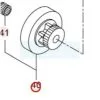 Pignon Pour Tronçonneuse Maruyama 279858 - Pièce de Rechange Haute Qualité -France Embrayage A Palettes Soldes Boutique ph279858 zoo